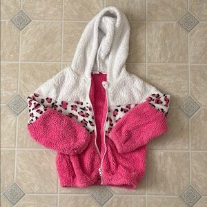 Girls Zip Up Fleece Jacket